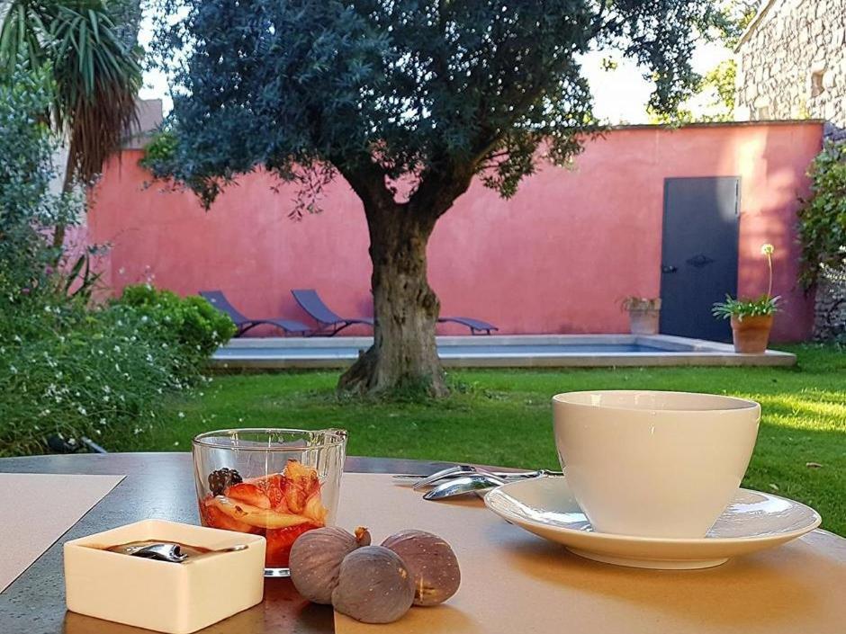 La Maison Des Marronniers Bed & Breakfast Uzès Exterior foto